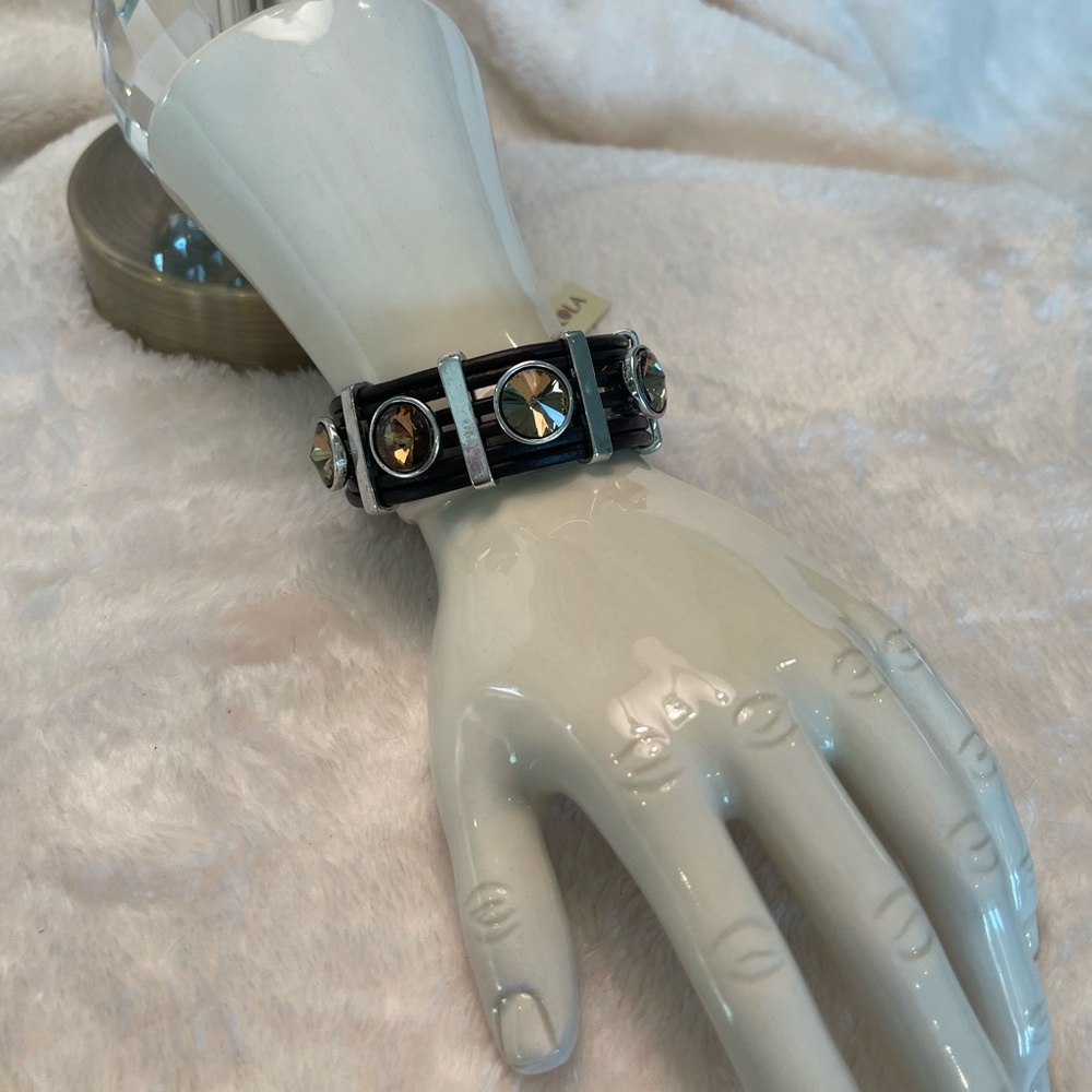 SWEET LOLA BROWN LEATHER BRACELET